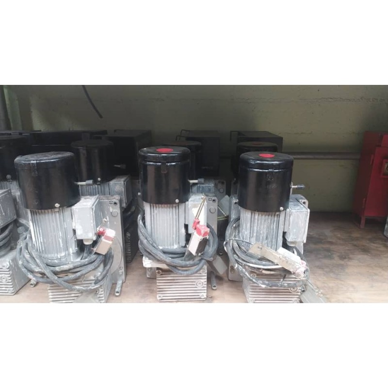 Motor eléctrico para andamios