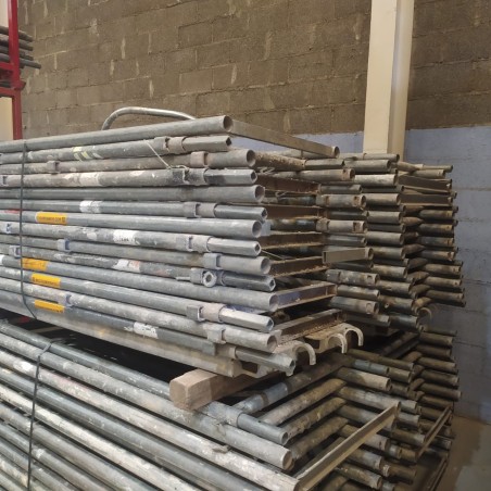 Compra vigas paralelas de 1 a 3 metros en acero galvanizado. Compatibl