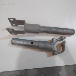 Tubo con abrazadera – Uniones seguras para andamios tubulares